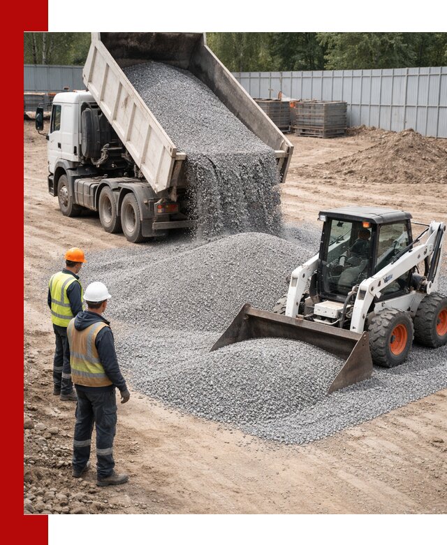 Доставка и продажа гранитного щебня фракции 0-5 в Нягани