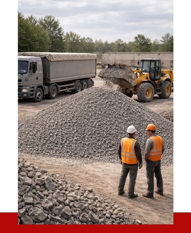 Гранитный щебень фракция 5-20 в Нягани от 4278 руб | ПРОНЕРУДНга