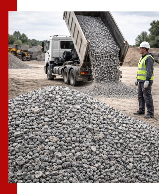 Доставка и продажа гранитного щебня фракции 5-20 в Нягани