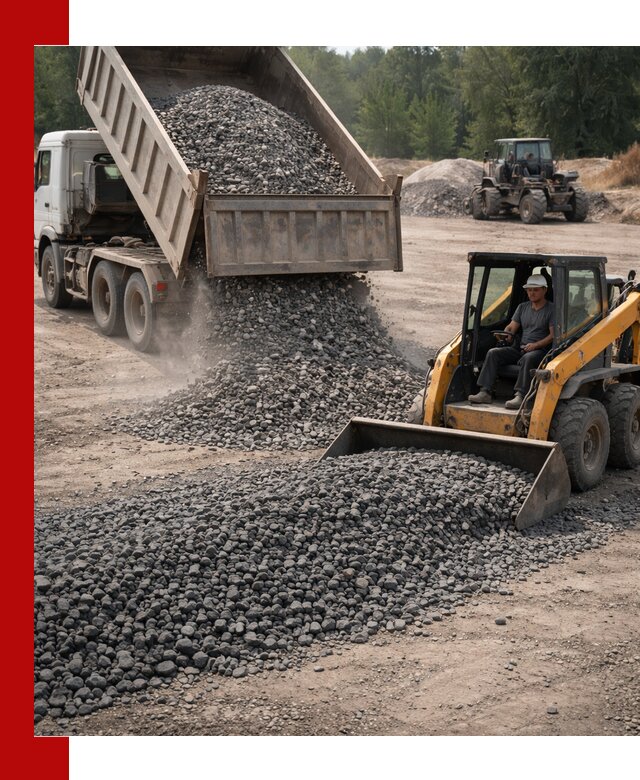 Гранитный щебень фракция 40-70 с доставкой в Нягани