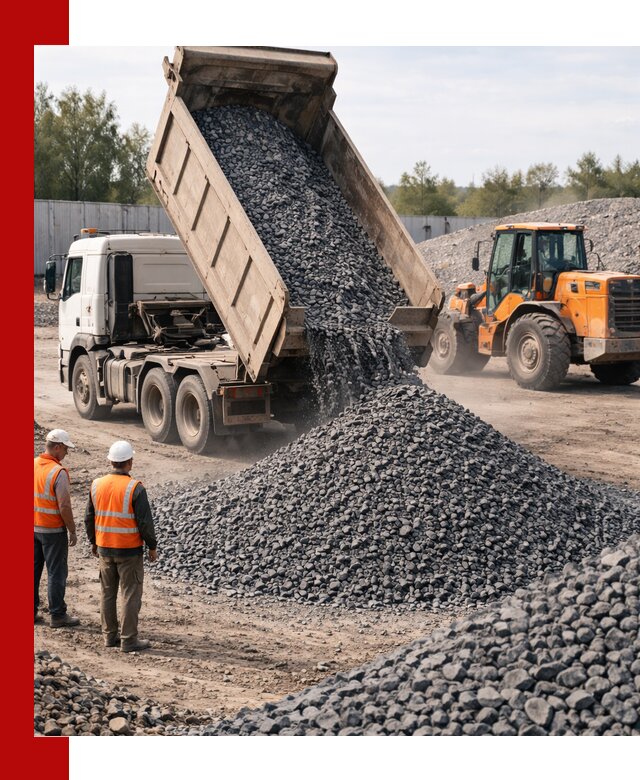 Доставка и продажа щебня габбро-диабаза в Нягани