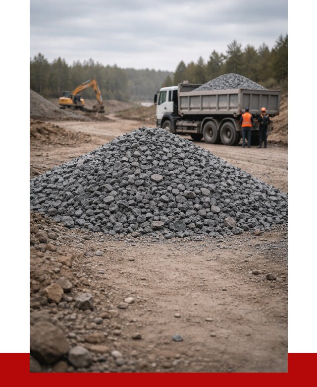 Щебень габбро диабаз фракция 40-70 в Нягани от 2241 р-ПРОНЕРУДНга