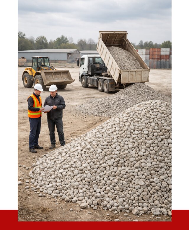 Известняковый щебень в Нягани от 1426 р. доставка | ПРОНЕРУДНга