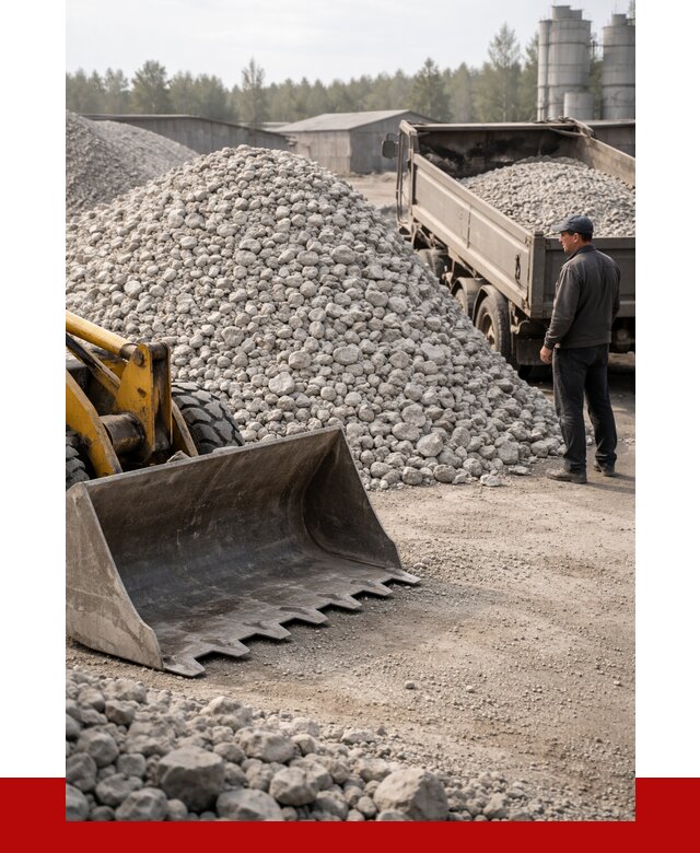 Известняковый щебень фракция 40-70 в Нягани от 4278 р. | ПРОНЕРУДНга