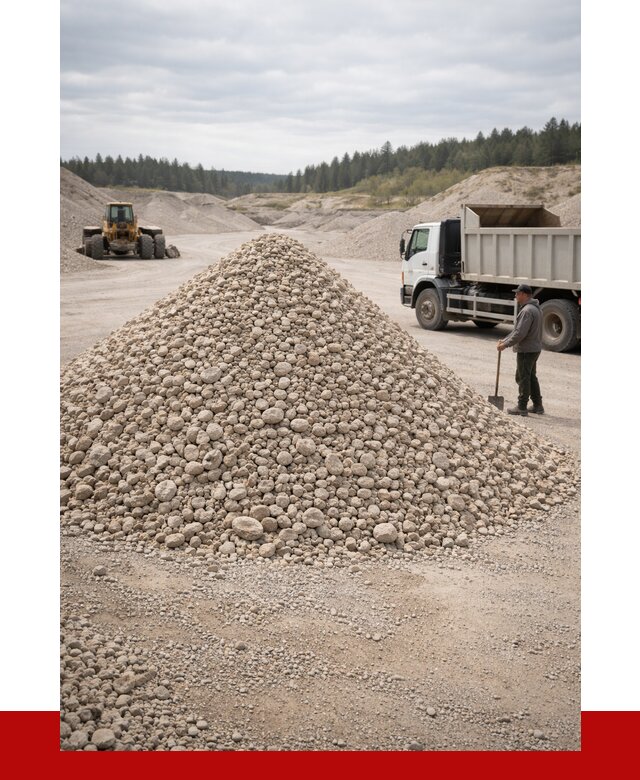 Доломитовый щебень фракция 40-70 в Нягани от 2852 | ПРОНЕРУДНга