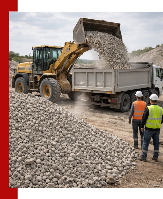 Доломитовый щебень фракция 40–71 доставка и продажа в Нягани