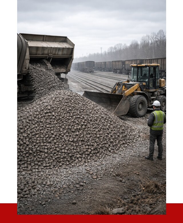 Купить железнодорожный щебень в Нягани от 2852 р. | ПРОНЕРУДНга