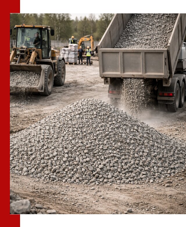 Вторичный щебень фракции 5-20 в Нягани — доставка и продажа крупнотоннажно