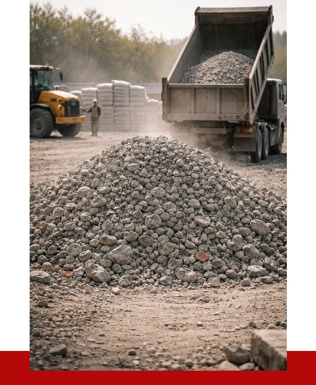 Вторичный щебень фракция 70-150 в Нягани от 1426 р. | ПРОНЕРУДНга