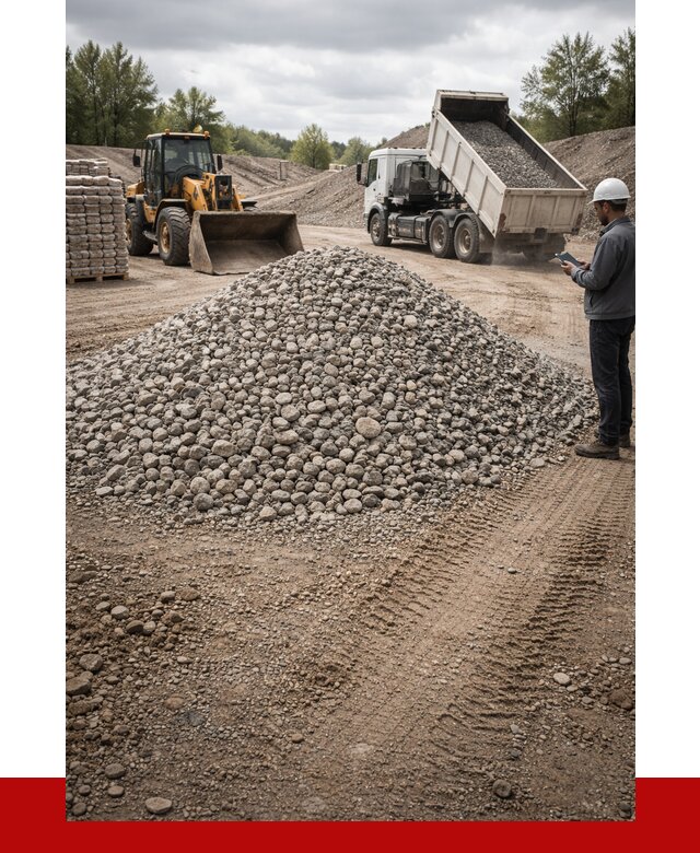 Купить бетонный щебень в Нягани, от 3260 р. ПРОНЕРУДНга