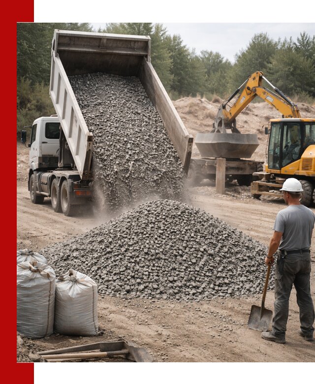 Доставка и продажа бетонного щебня в Нягани