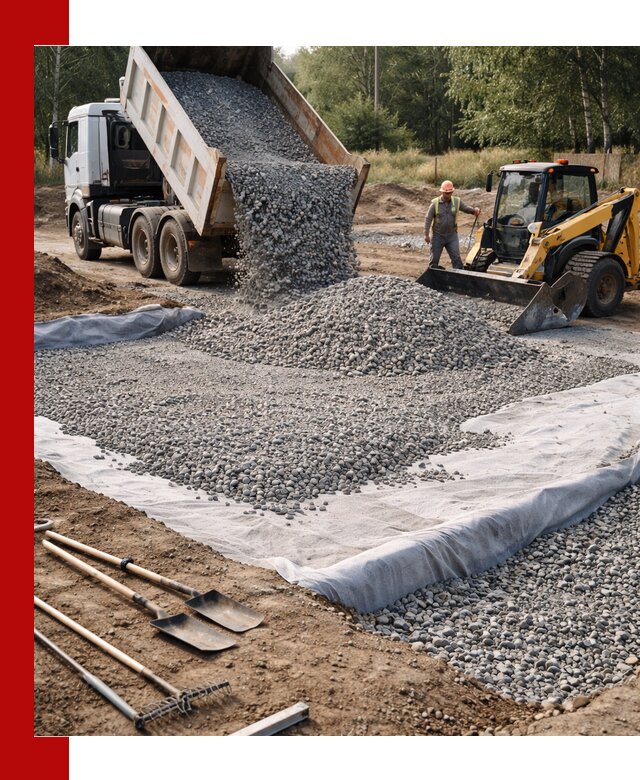 Щебень для фундамента с доставкой в Нягани