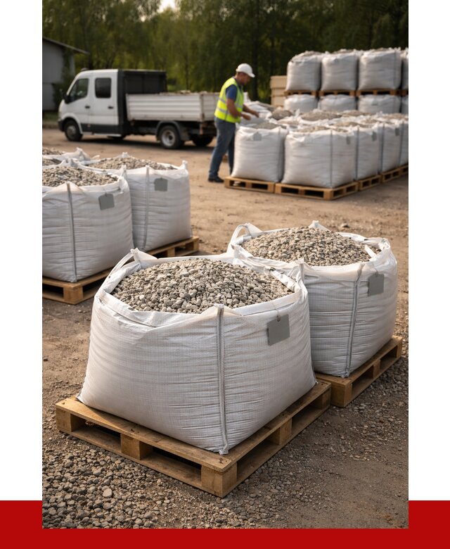 Щебень в мешках с доставкой в Нягани от 4278 р. | ПРОНЕРУДНга