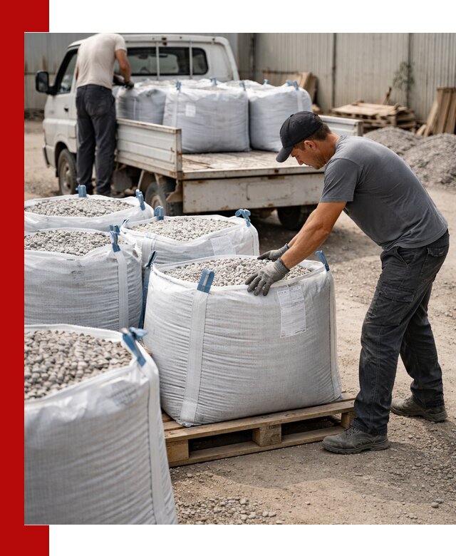Доставка щебня в мешках по выгодным ценам в Нягани