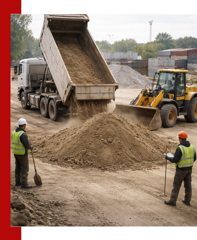 Доставка и продажа пескогрунта оптом и в розницу в Нягани