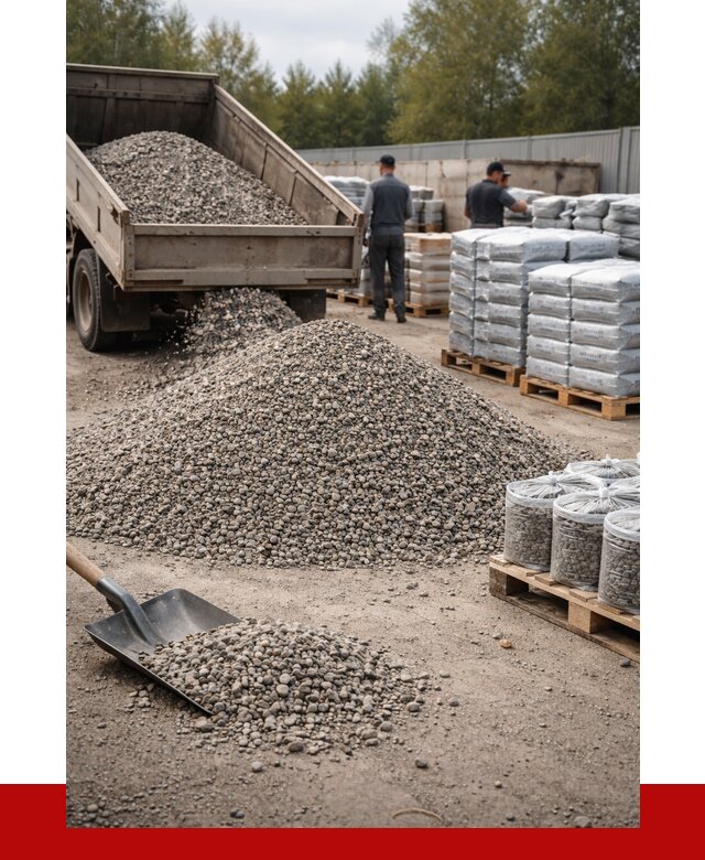 Гравий фракция 5-20 в Нягани купить от 2343 р. ПРОНЕРУДНга