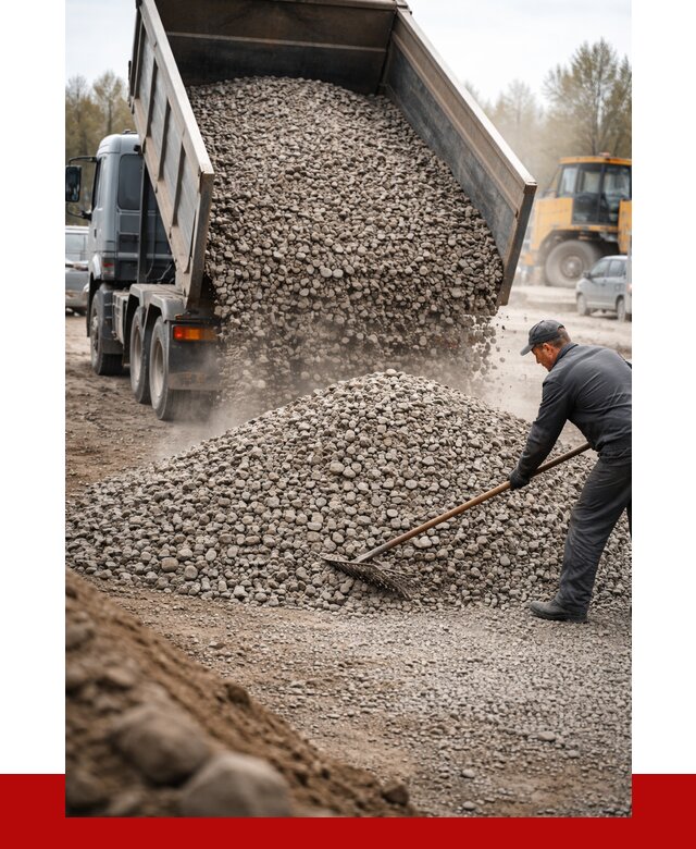 Гравий фракция 20-40 в Нягани от 2547 р. доставка | ПРОНЕРУДНга