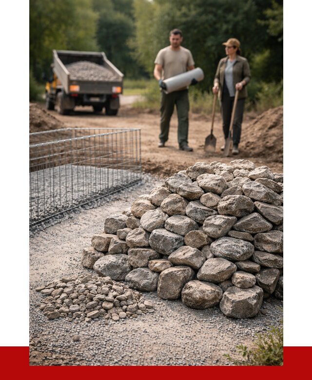 Камень для габионов фракция 100-200 в Нягани от 4889 р. | ПРОНЕРУДНга