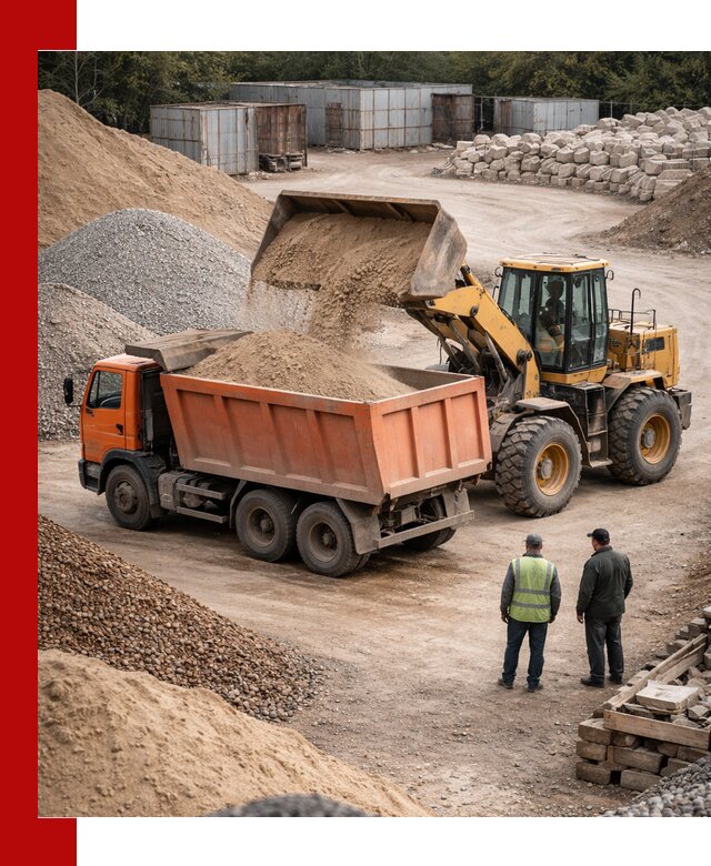 Доставка сыпучих смесей и смесей для стройки в Нягани