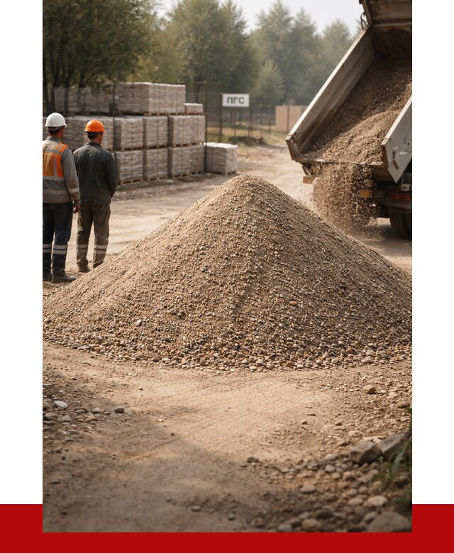 ПГС С1 с доставкой в Нягани от 2852 р. за куб | ПРОНЕРУДНга