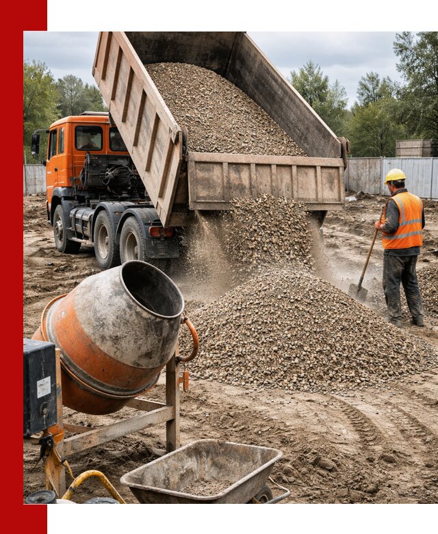 Опгс для бетона с доставкой самосвалом в Нягани от производителя