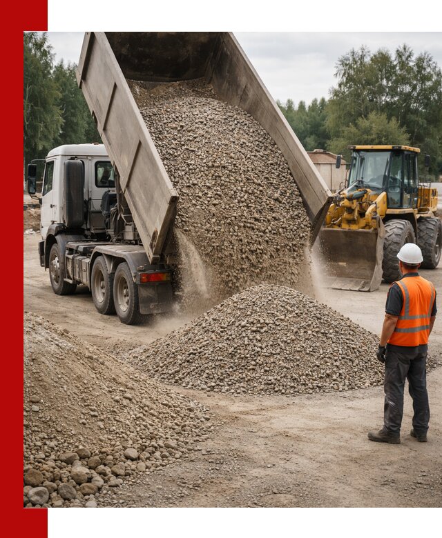 Доставка щпс в Нягани — щебеночно-песчаная смесь под заборы и дорожки