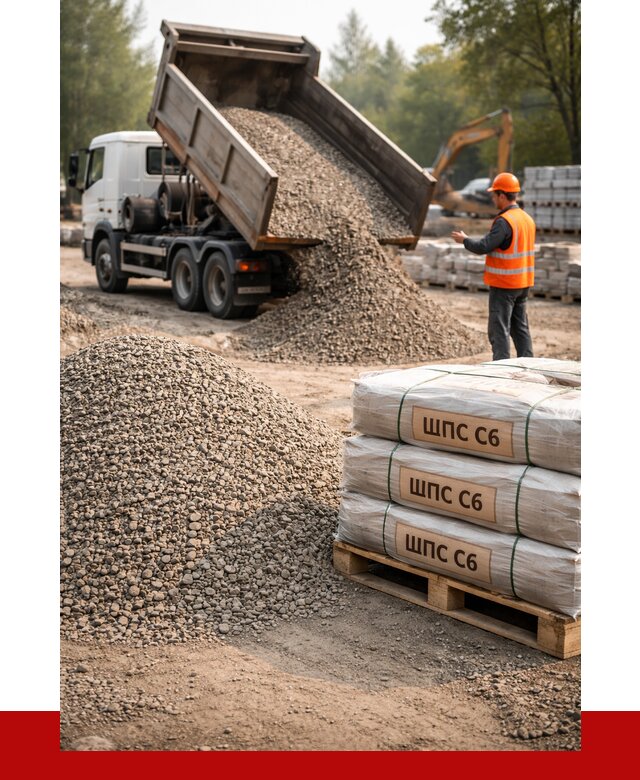 ЩПС С6 в Нягани с доставкой от 2241 р. за куб | ПРОНЕРУДНга