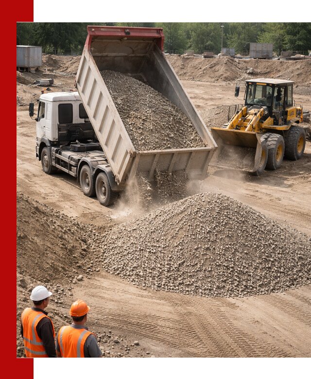 Щебень с песком (ЩГПС С2) с доставкой в Нягани
