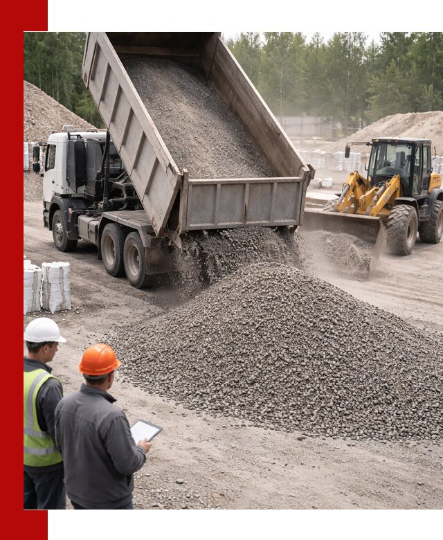 Доставка и продажа гранитного отсева 0-10 в Нягани