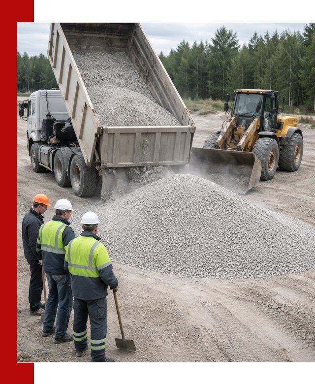 Известняковый отсев 0-5 доставка в Нягани быстро и выгодно