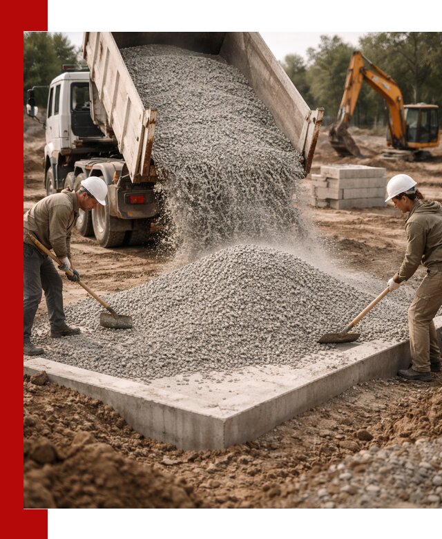 Доставка и продажа отсева для бетона в Нягани