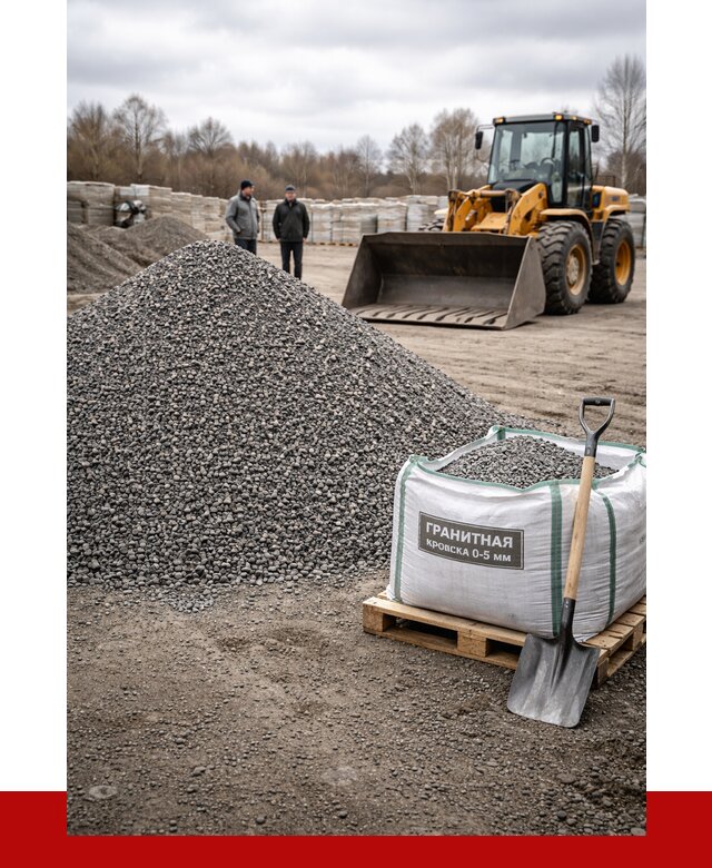 Купить гранитную крошку в Нягани от 4889 р. с доставкой | ПРОНЕРУДНга