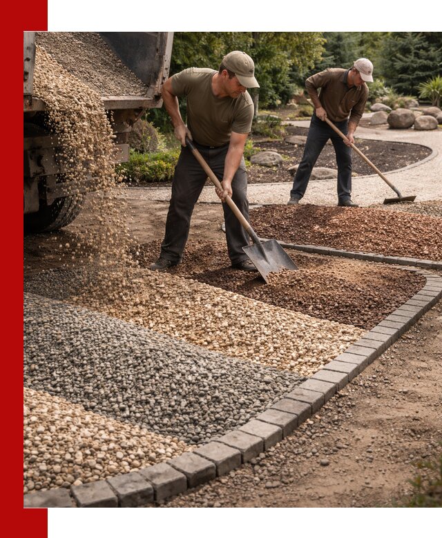 Декоративная крошка для ландшафта в Нягани — продажа и доставка