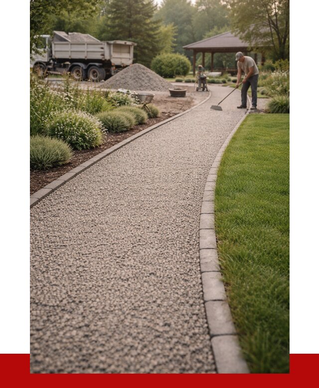 Каменная крошка для дорожек в Нягани от 3260 р. | ПРОНЕРУДНга