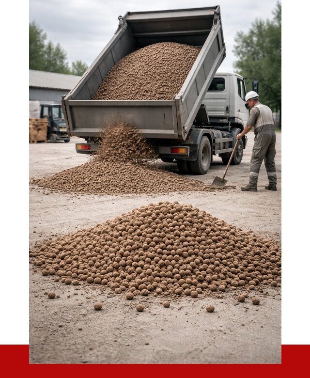 Керамзит с доставкой в Нягани от 4278 р. за м3 | ПРОНЕРУДНга