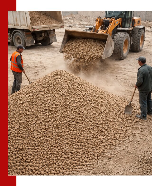 Керамзит фракция 10-20 с доставкой в Нягани