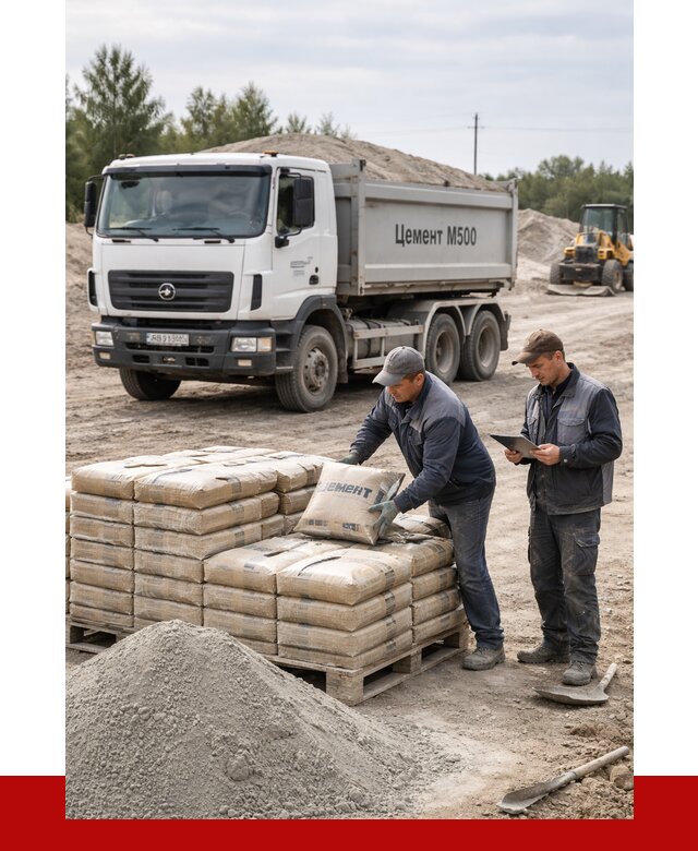 Купить цемент м500 с доставкой в Нягани от 5297 р. | ПРОНЕРУДНга