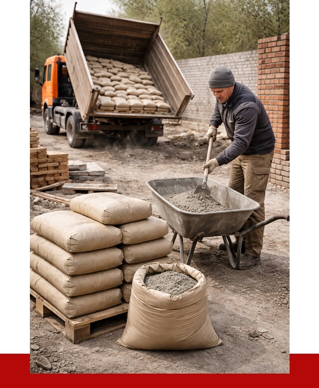 Купить сухую смесь для кладки в Нягани от 1222 р. | ПРОНЕРУДНга