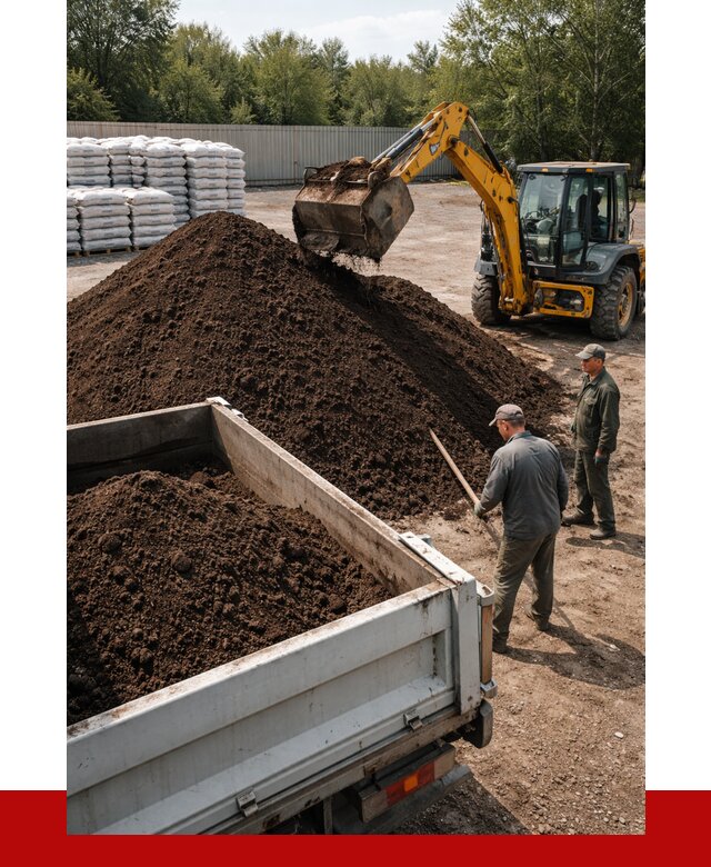 Растительный грунт с доставкой в Нягани от 3260 р. | ПРОНЕРУДНга
