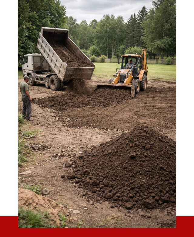 Грунт для выравнивания участка в Нягани от 1222 р. | ПРОНЕРУДНга