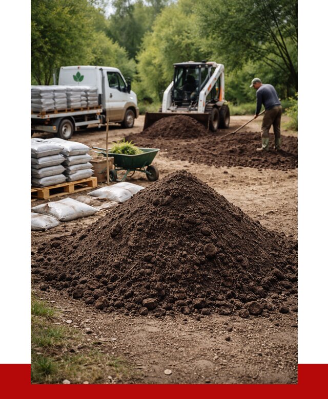Грунт для озеленения с доставкой в Нягани от 1833 р. | ПРОНЕРУДНга
