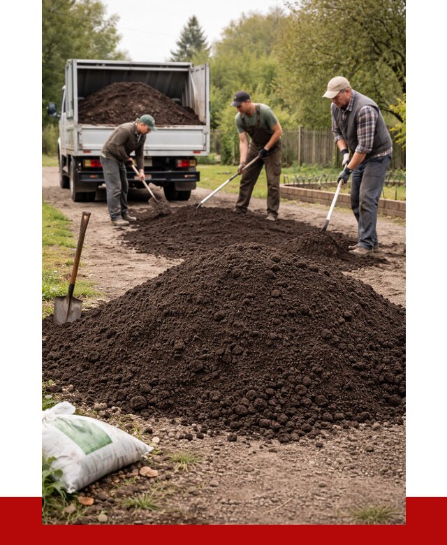 Купить землю для огорода в Нягани от 3260 р./куб | ПРОНЕРУДНга