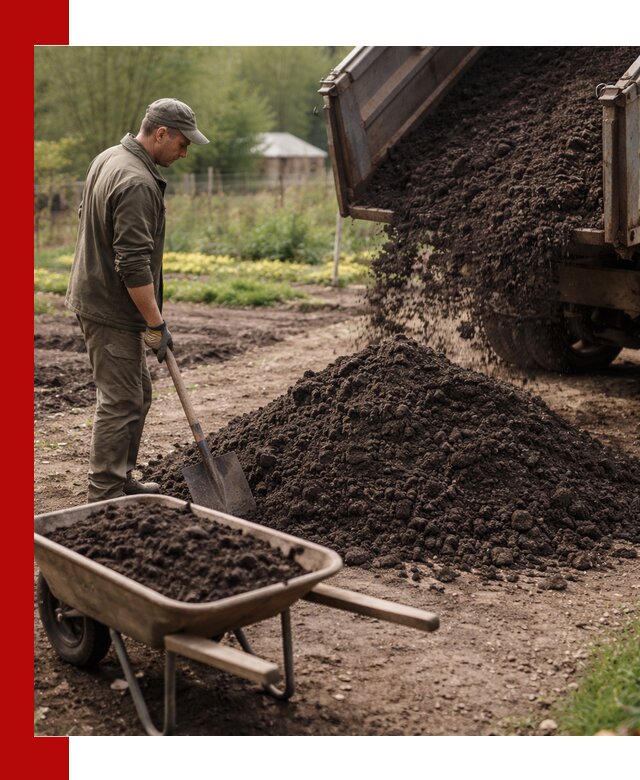 Доставка качественной земли для огорода в Нягани
