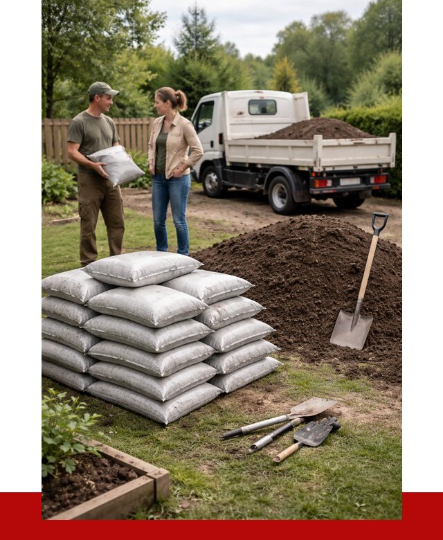 Садовая земля в Нягани от 1222 р. с доставкой оптом | ПРОНЕРУДНга