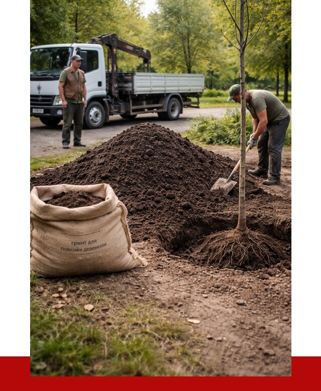 Грунт для посадки деревьев в Нягани от 1222 р. | ПРОНЕРУДНга