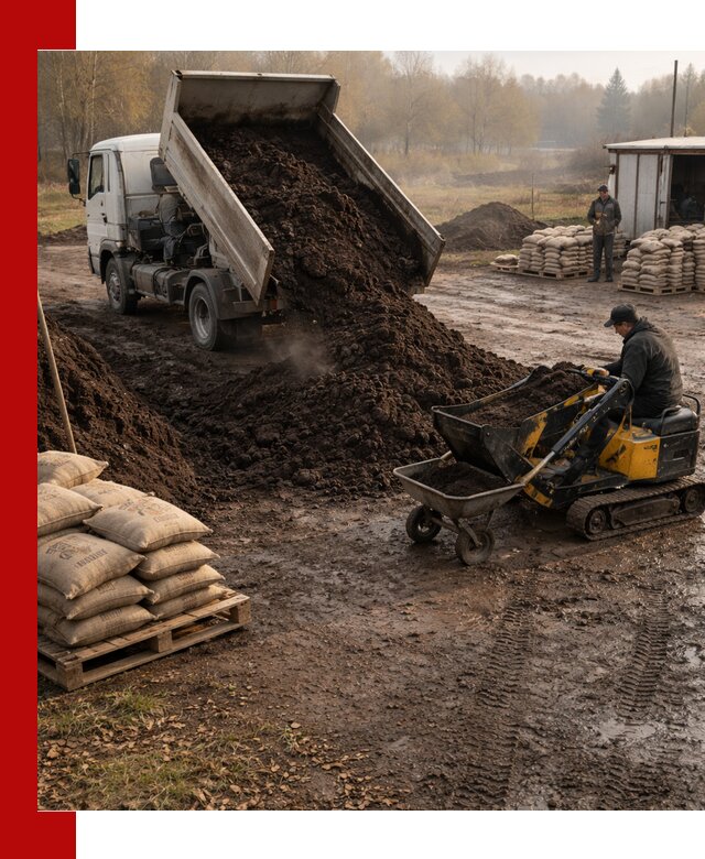 Кислый торф в доставке по выгодным ценам в Нягани