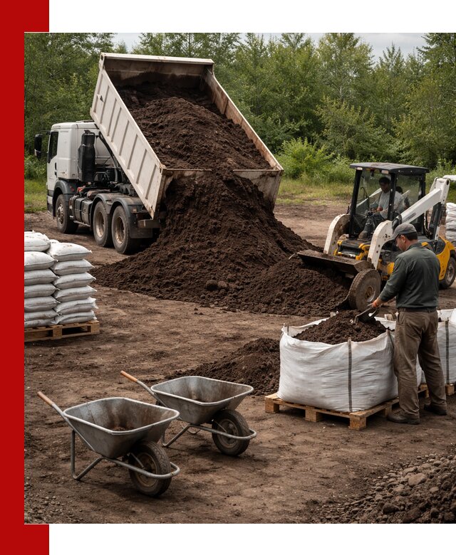 Доставка и продажа торфогрунта в Нягани оптом и в розницу