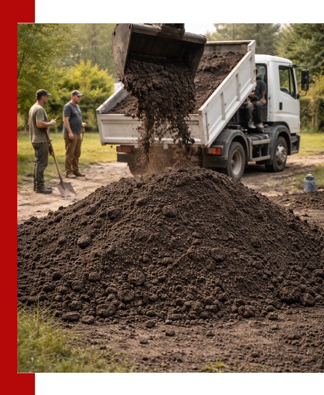 Доставка и продажа чернозема в Нягани оптом и в розницу