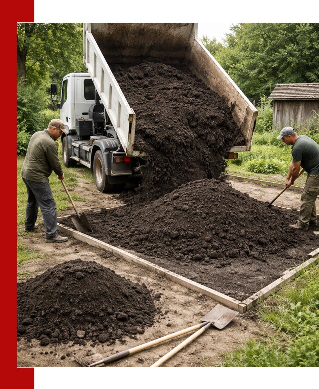 Купить чистый чернозем для огорода с доставкой в Нягани