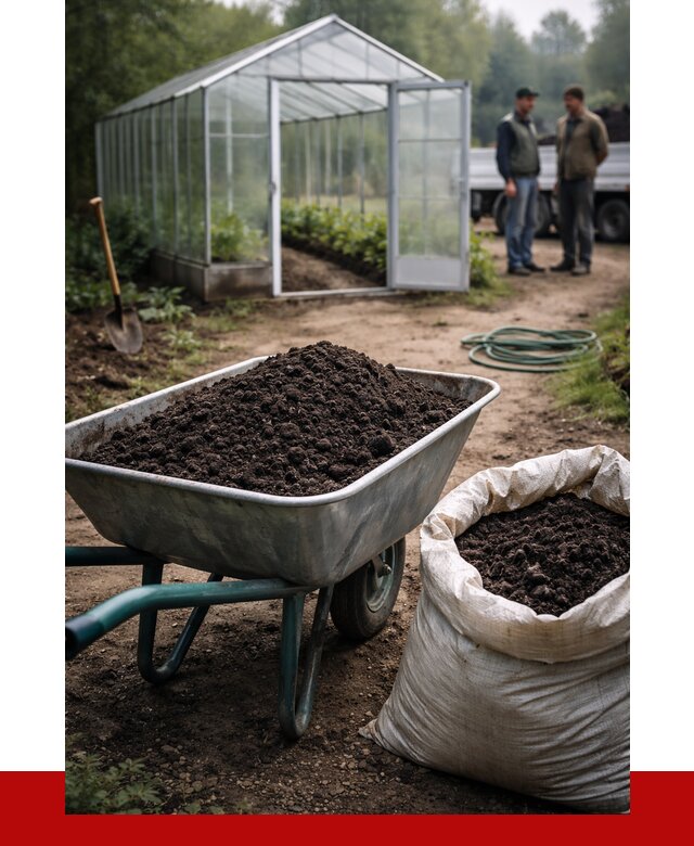 Чернозем для теплицы в Нягани с доставкой от 1528 р. | ПРОНЕРУДНга